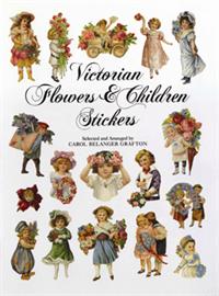 Stickersbog - Flowers and Children 
